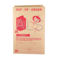 Miscellaneous Parts - OUT OF ORDER CARDS