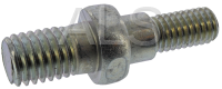 Cissell Parts - Cissell #70249501 Dryer SHAFT ROLLER