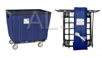 R&B Wire Products - R&B Wire #410KD 10 Bushel UPS/FEDEX-ABLE Basket Truck