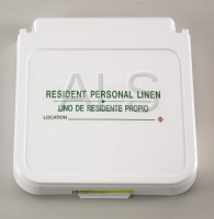 R&B Wire Products - R&B Wire #602RL Hamper Label, Resident Personal Linen - Green Lettering (Pack of 5)