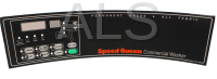 Speed Queen Parts - Speed Queen #202416 Washer OVERLAY CNTRL PANEL SQ C4