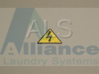 Alliance Parts - Alliance #F8211201 Washer/Dryer LABEL WARNING-ELECTRIC SHOCK