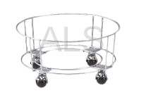 R&B Wire Products - R&B Wire RWB-BASE Base for Round Wire Utility Basket w/2" Hooded Casters